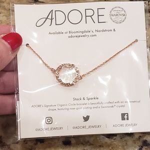 Swarovski Rose Gold Bracelet